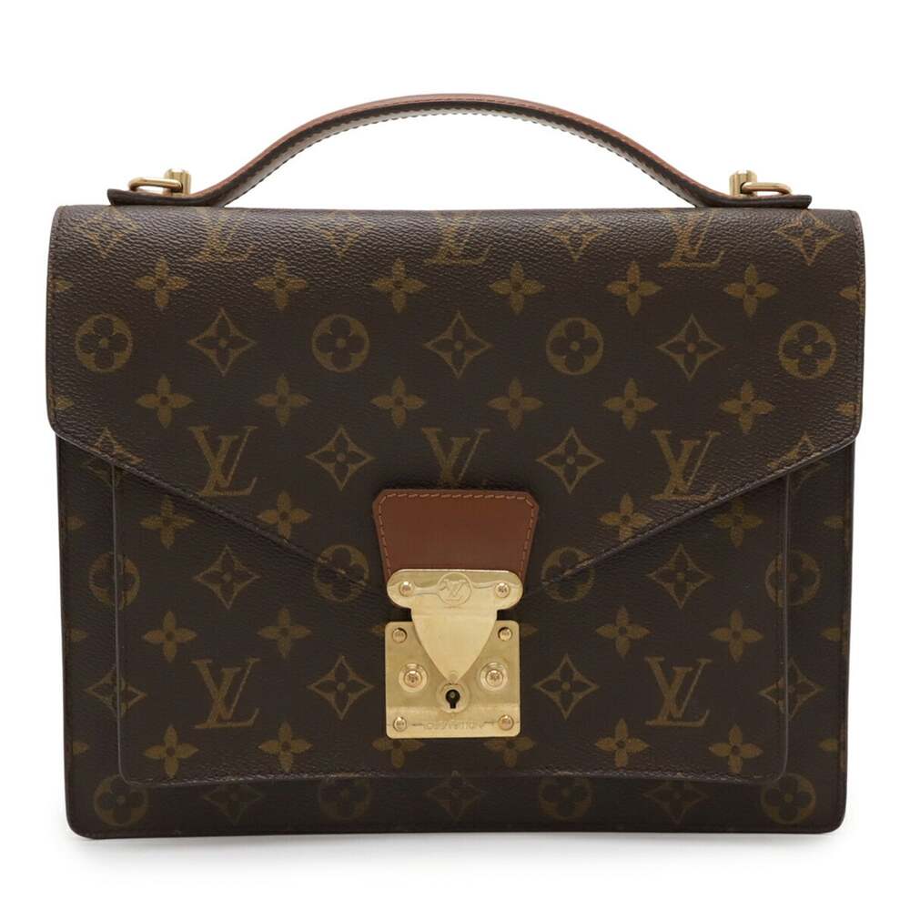 Louis Vuitton Monceau Handbag Canvas #255987L76B